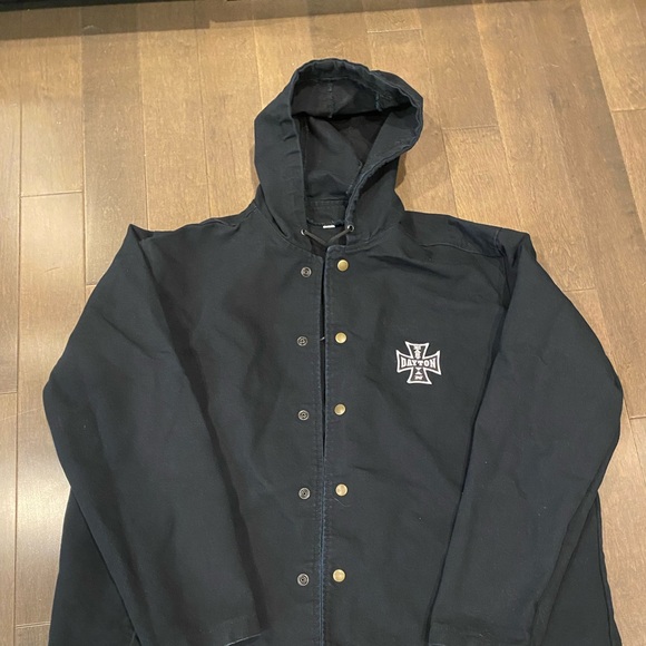 Dayton boots denim jacket size XL - Picture 1 of 5